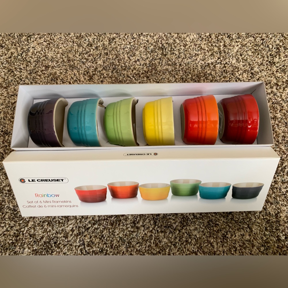Le Creuset Rainbow Mini Ramekins